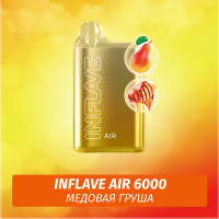 Inflave Air - Медовая Груша 6000 (Одноразовая электронная сигарета)