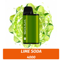 SOAK M - Lime Soda 4000 (Одноразовая электронная сигарета)