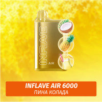 Inflave Air - Пина Колада 6000 (Одноразовая электронная сигарета)