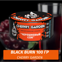 Табак Black Burn 100 гр Cherry Garden