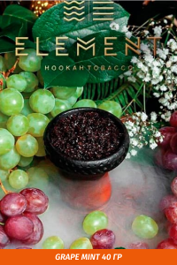 Табак Element Earth Элемент земля 40 гр Grape Mint (Виноград Мята)