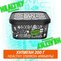 Табак Хулиган Hooligan 200 g Healthy (Лимон-Имбирь) от Nuahule Group
