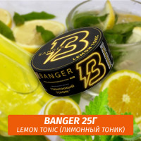 Табак Banger ft Timoti 25 гр Lemon Tonic (Лимонный тоник)