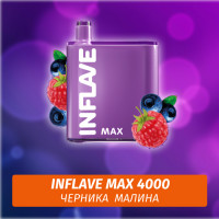 Inflave Maxx - Черника, Малина 4000 (Одноразовая электронная сигарета)