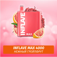 Inflave Maxx - Нежный Грейпфрут 4000 (Одноразовая электронная сигарета)
