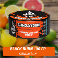 Табак Black Burn 100 гр Sundaysun