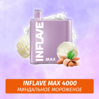 Inflave Maxx - Миндальное мороженое 4000 (Одноразовая электронная сигарета)