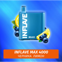 Inflave Maxx - Черника, Лимон 4000 (Одноразовая электронная сигарета)