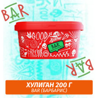 Табак Хулиган Hooligan 200 g Bar (Барбарис) от Nuahule Group