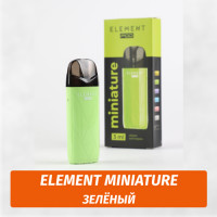 Многоразовая POD система Element Miniature 400 mAh, Зеленый