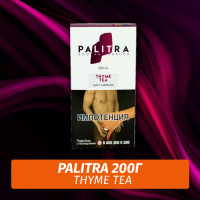 Табак Palitra Thyme Tea (Чай с чабрецом) 200 гр