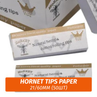 Бумага для самокруток Hornet Tips Paper 21/60мм (50)