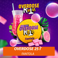 Табак Overdose 25g Fantola (Тропическая газировка)