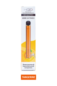 Одноразовая электронная сигарета HQD MELO Tangerine / Мандарин 1000