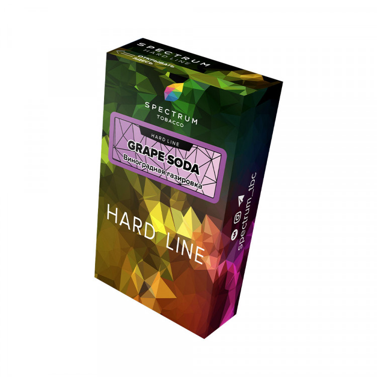 Табак Spectrum Hard 40 гр Grape Soda