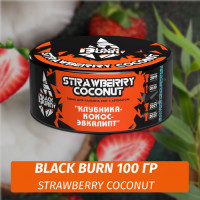 Табак Black Burn 100 гр Strawberry Coconut