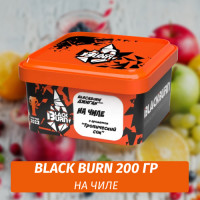 Табак Black Burn 200 гр На Чиле (Тропический Сок) feat Джиган
