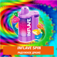 Inflave Spin - Радужное Драже 8000 (Одноразовая электронная сигарета)
