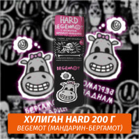 Табак Хулиган Hooligan HARD 200 g Begemot (Мандарин-Бергамот)
