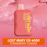 Lost Mary OS - Strawberry Sundae 4000 (Одноразовая электронная сигарета)
