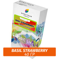 Табак Spectrum 40 гр Basil Strawberry