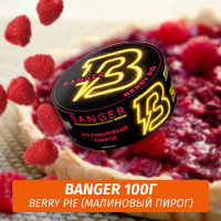 Табак Banger ft Timoti 100 гр Berry Pie (Малиновый Пирог)