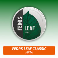 Жевательный табак Fedrs Leaf Classic Мята