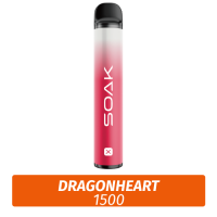 SOAK X - Dragonheart 1500 (Одноразовая электронная сигарета)