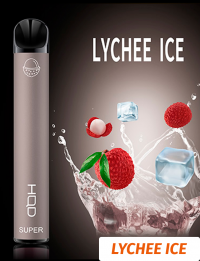 Одноразовая электронная сигарета HQD Super Lychee ice \ Личи 600
