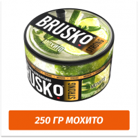 Brusko Strong 250 гр Мохито (Бестабачная смесь)