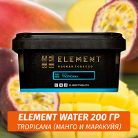 Табак Element Water 200 гр Tropicana (Манго Маракуйя Персик)
