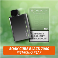 SOAK Cube Black - Pistachio Pear 7000 (Одноразовая электронная сигарета) (М)