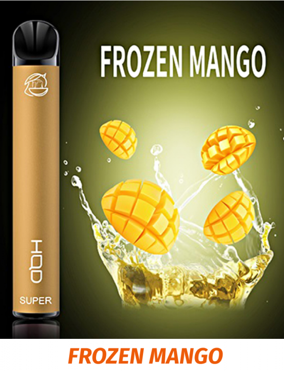 Одноразовая электронная сигарета HQD Super Frozen Mango \ Манго 600