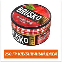 Brusko Strong 250 гр Клубничный Джем (Бестабачная смесь)