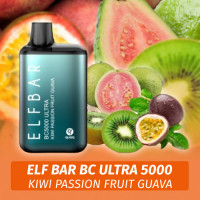 Elf Bar BC Ultra - Kiwi passion fruit guava 5000 (Одноразовая электронная сигарета)