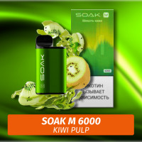 SOAK M - Kiwi Pulp 6000 (Одноразовая электронная сигарета)