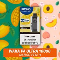 Waka PA Ultra - Mango Peach 10000 (Одноразовая электронная сигарета)