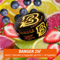Табак Banger ft Timoti 25 гр Sweet Dreams (Сладкий цитрус с ягодами)