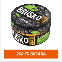Brusko Strong 250 гр Бузина (Бестабачная смесь)