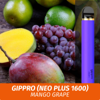 Электронная сигарета Gippro (Neo Plus 1600) - Mango Grape / Манго, Виноград