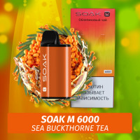 SOAK M - Sea Buckthorne Tea 6000 (Одноразовая электронная сигарета)