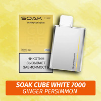 SOAK Cube White - Ginger Persimmon 7000 (Одноразовая электронная сигарета) (М)