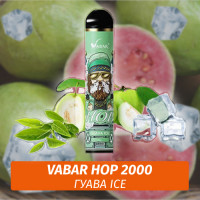VABAR HOP - ГУАВА ICE (Guava Ice) 2000 (Одноразовая электронная сигарета)