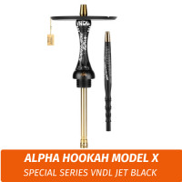 Кальян Alpha Hookah Model X Special Series VNDL Jet Black