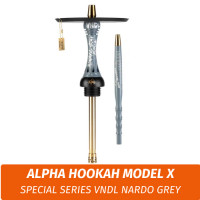Кальян Alpha Hookah Model X Special Series VNDL Nardo Grey