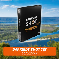Табак Darkside Shot 30 гр Волжский Чилл (Чизкейк, Черника, Земляника)