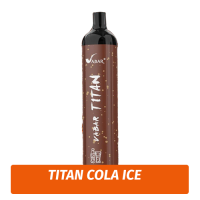VABAR TITAN - АЙС КОЛА (Кола лёд, Cola Ice) 5000 (Одноразовая электронная сигарета)