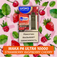 Waka PA Ultra - Strawberry Raspberry Cherry 10000 (Одноразовая электронная сигарета)