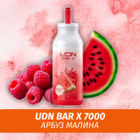 UDN BAR X - Watermelon Raspberry 7000 (Одноразовая электронная сигарета)
