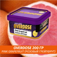 Табак Overdose 200g Pink Grapefruit (Розовый Грейпфрут)